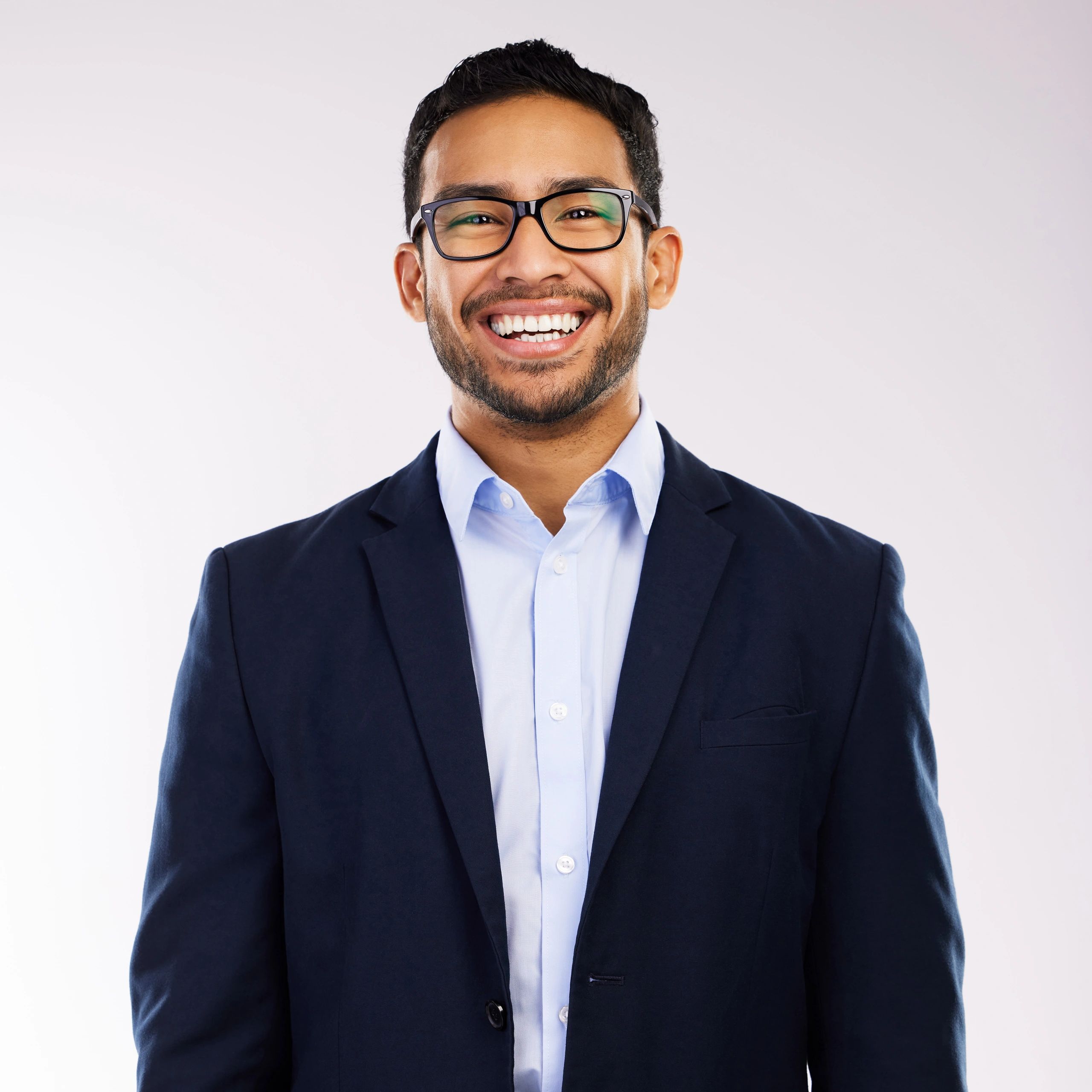 Professional headshot of a person smiling